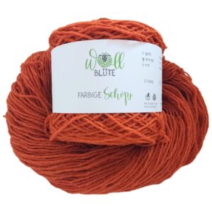 Strickwolle Orange